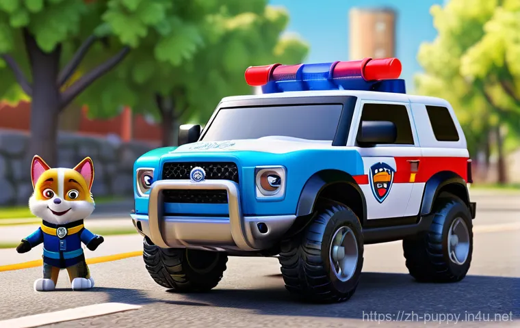 퍼피구조대 학부모 리뷰 - **Prompt 1: Paw Patrol in Action - City Rescue**
A vibrant, dynamic 3D animated scene of the Paw...